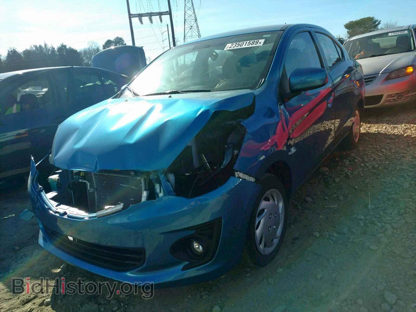2017 MITSUBISHI MIRAGE - VIN: ML32F3FJ3HHF14548 - Фото 2