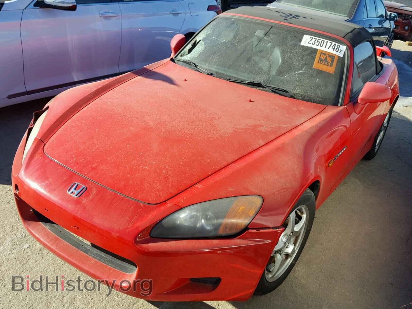 2002 HONDA S2000 - VIN: JHMAP11462T006828 - Фото 2