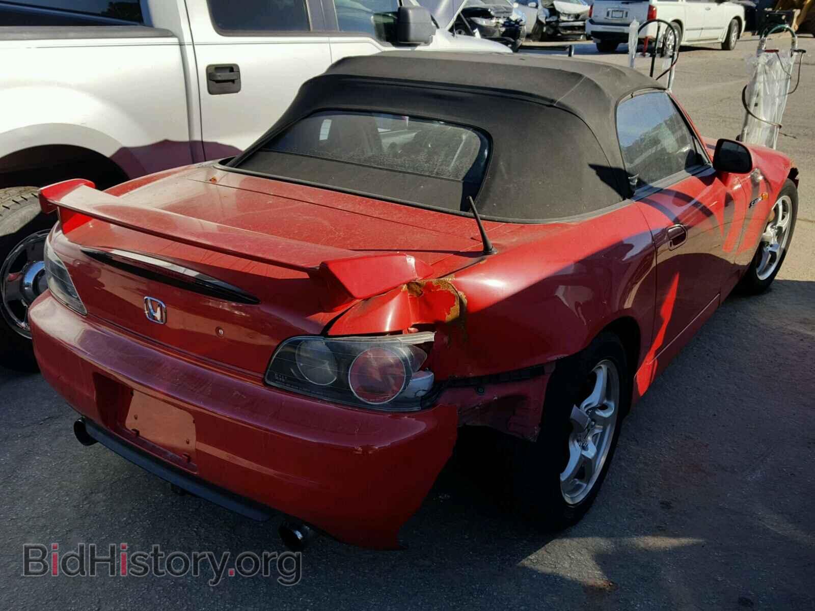 2002 HONDA S2000 - VIN: JHMAP11462T006828 - Фото 4