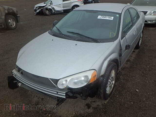 2004 CHRYSLER SEBRING - VIN: 1C3EL46X44N306690 - Фото 2