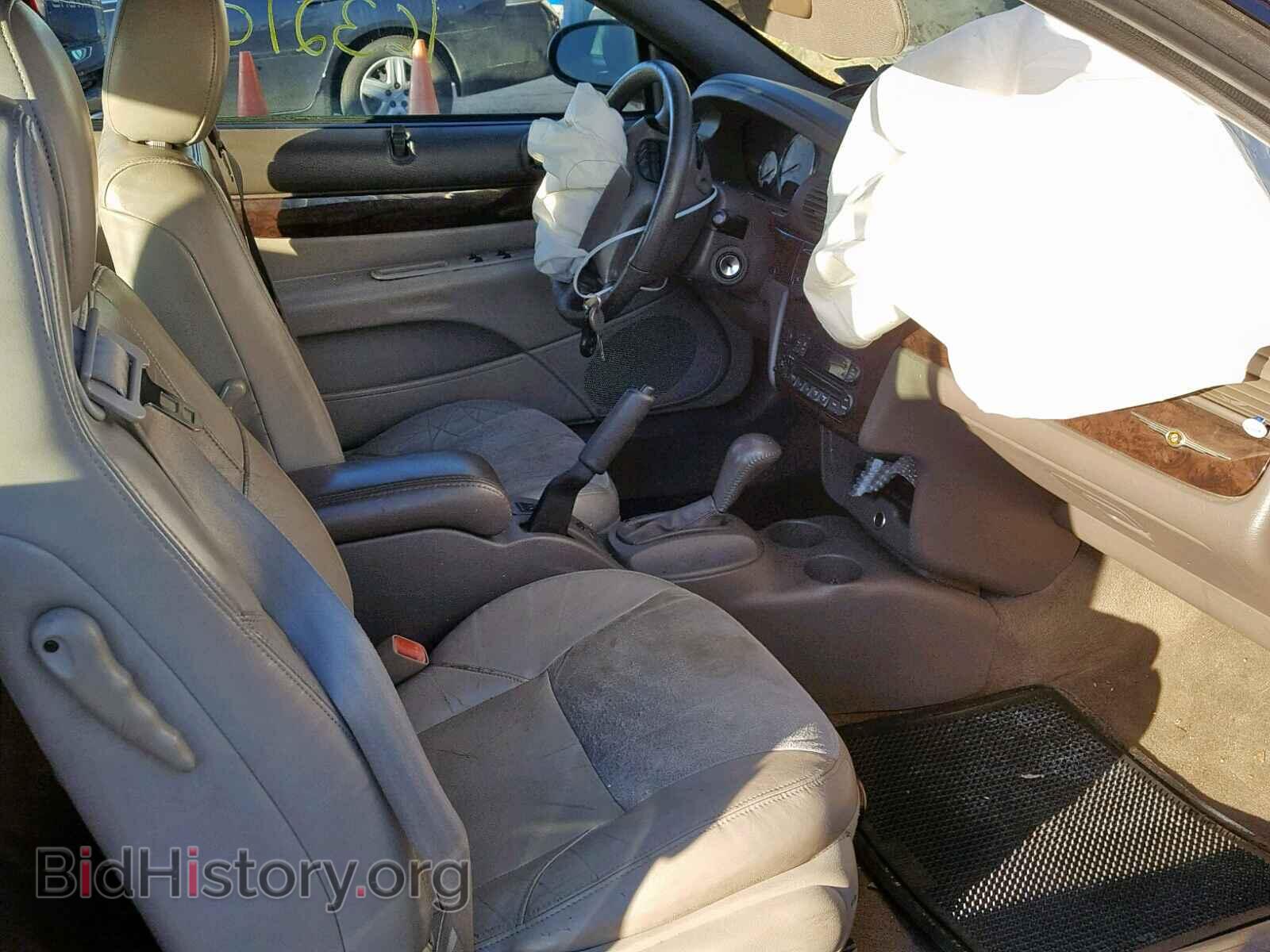 2004 CHRYSLER SEBRING - VIN: 1C3EL65R64N128408 - Photo 5