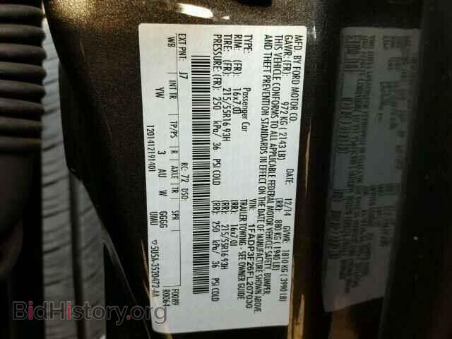 2015 FORD FOCUS - VIN: 1FADP3F26FL207030 - Photo 10