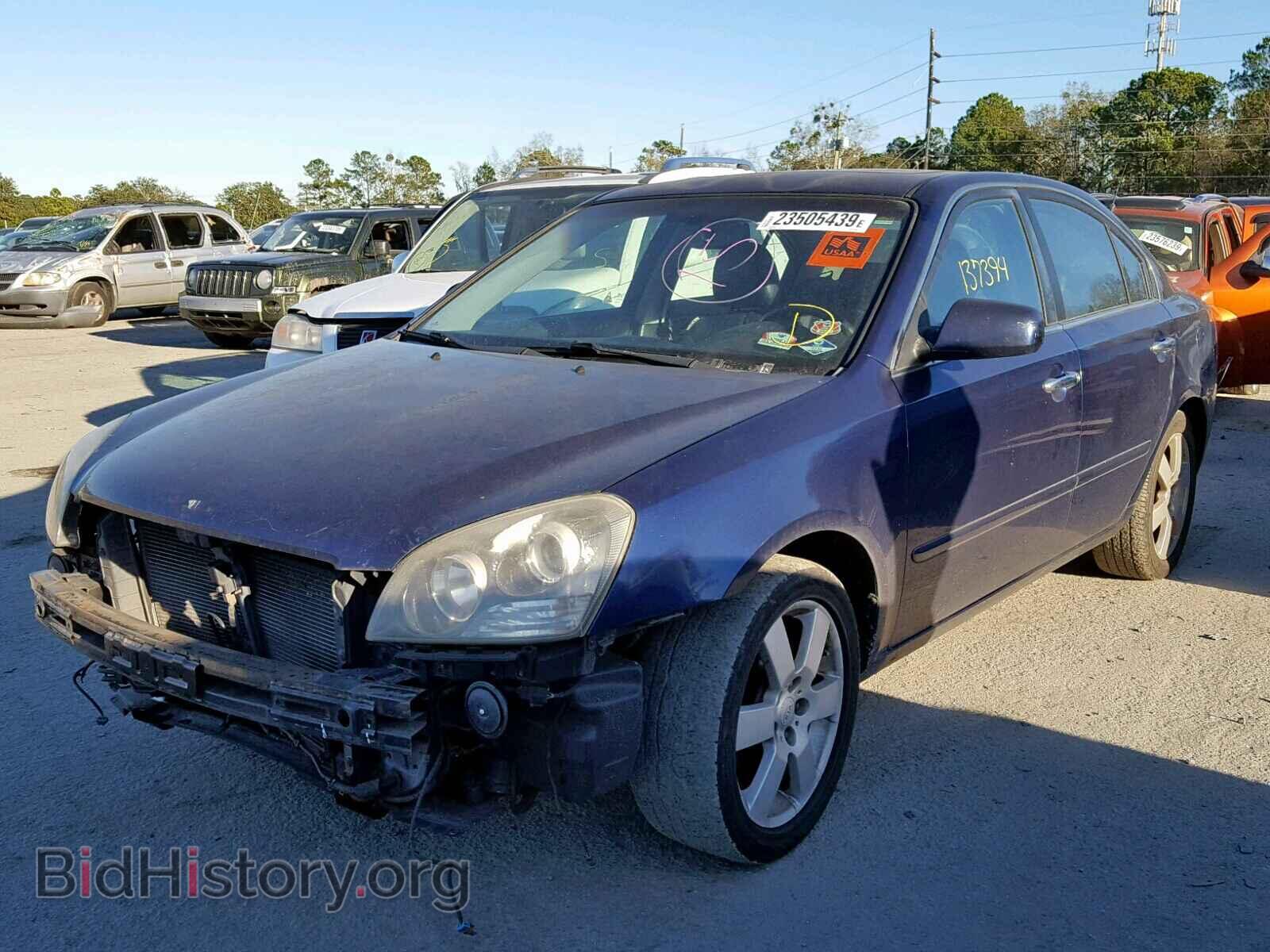 2006 KIA OPTIMA - VIN: KNAGE124065032462 - Фото 2