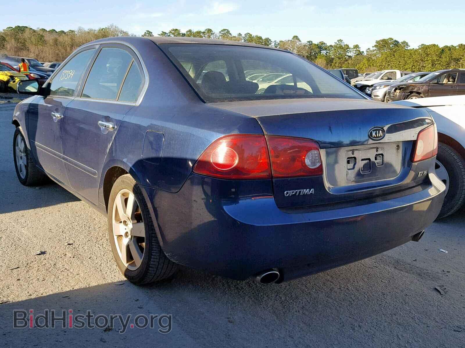 2006 KIA OPTIMA - VIN: KNAGE124065032462 - Фото 3
