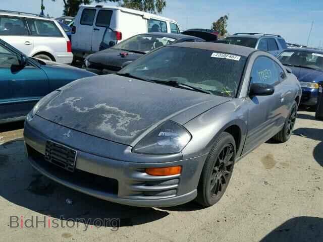 2002 MITSUBISHI ECLIPSE - VIN: 4A3AC34G12E077080 - Фото 2