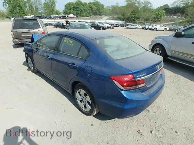 2014 HONDA CIVIC - VIN: 19XFB2F5XEE242599 - Фото 3