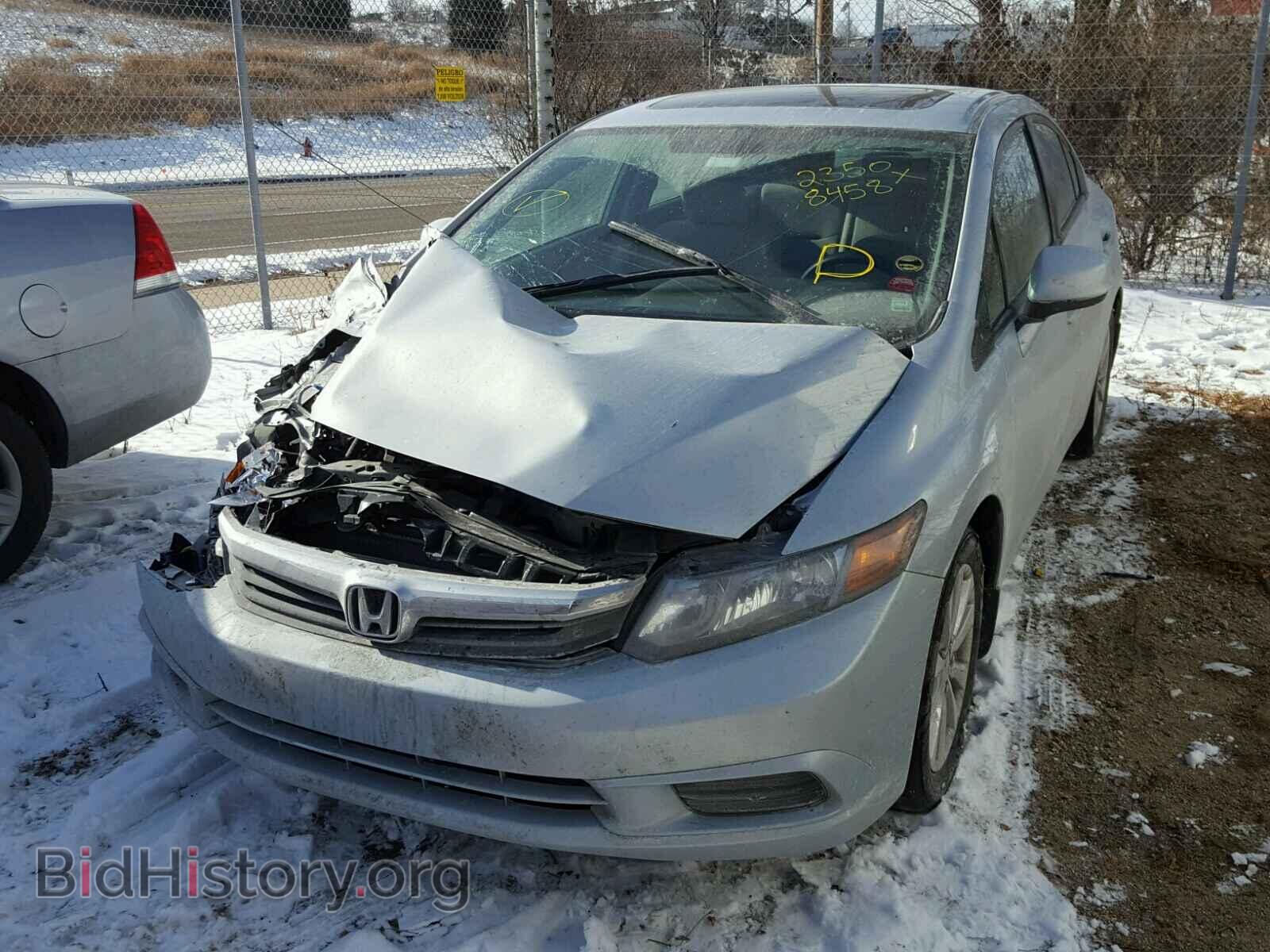 2012 HONDA CIVIC - VIN: 19XFB2F85CE001685 - Фото 2