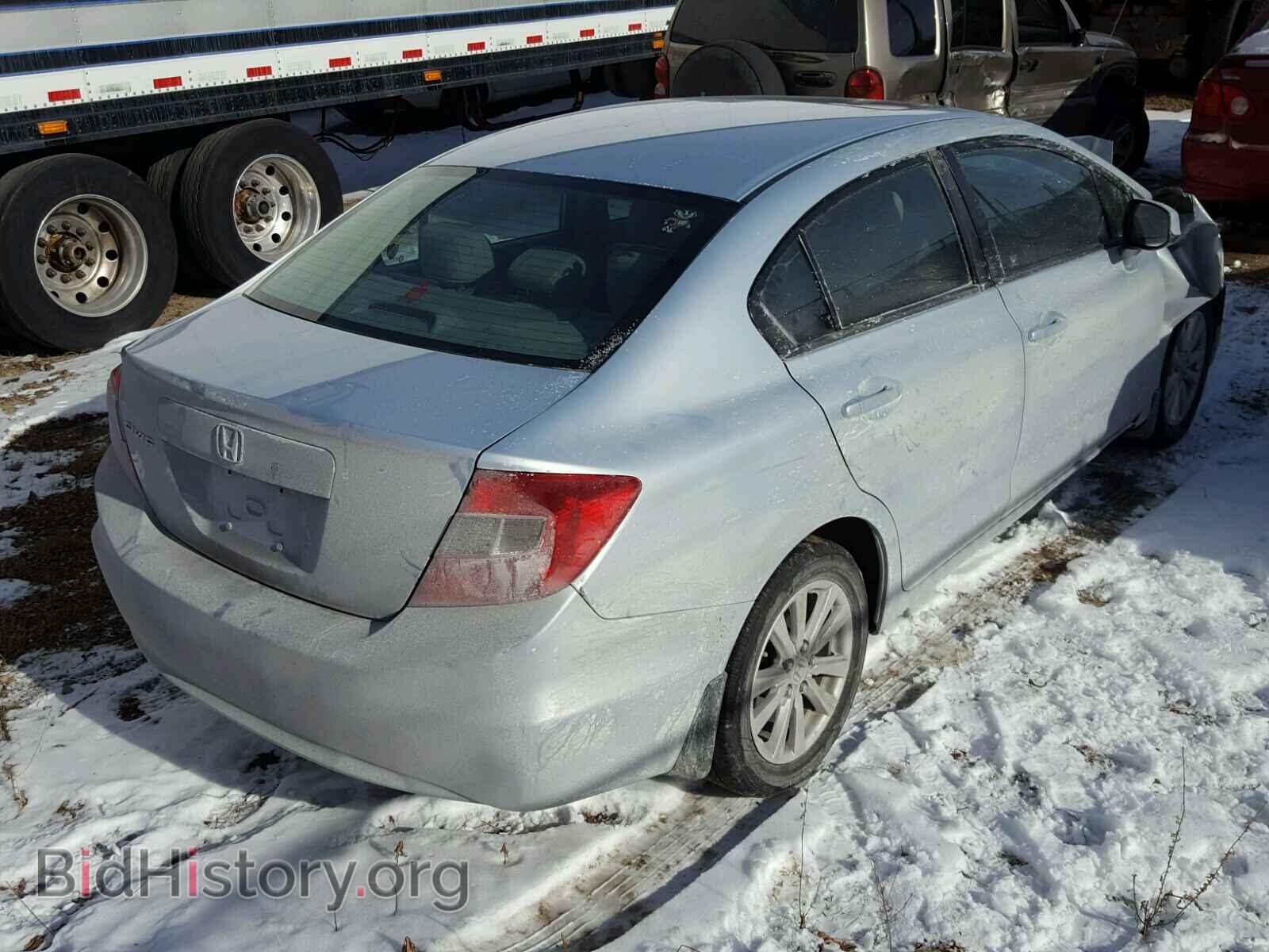 2012 HONDA CIVIC - VIN: 19XFB2F85CE001685 - Фото 4