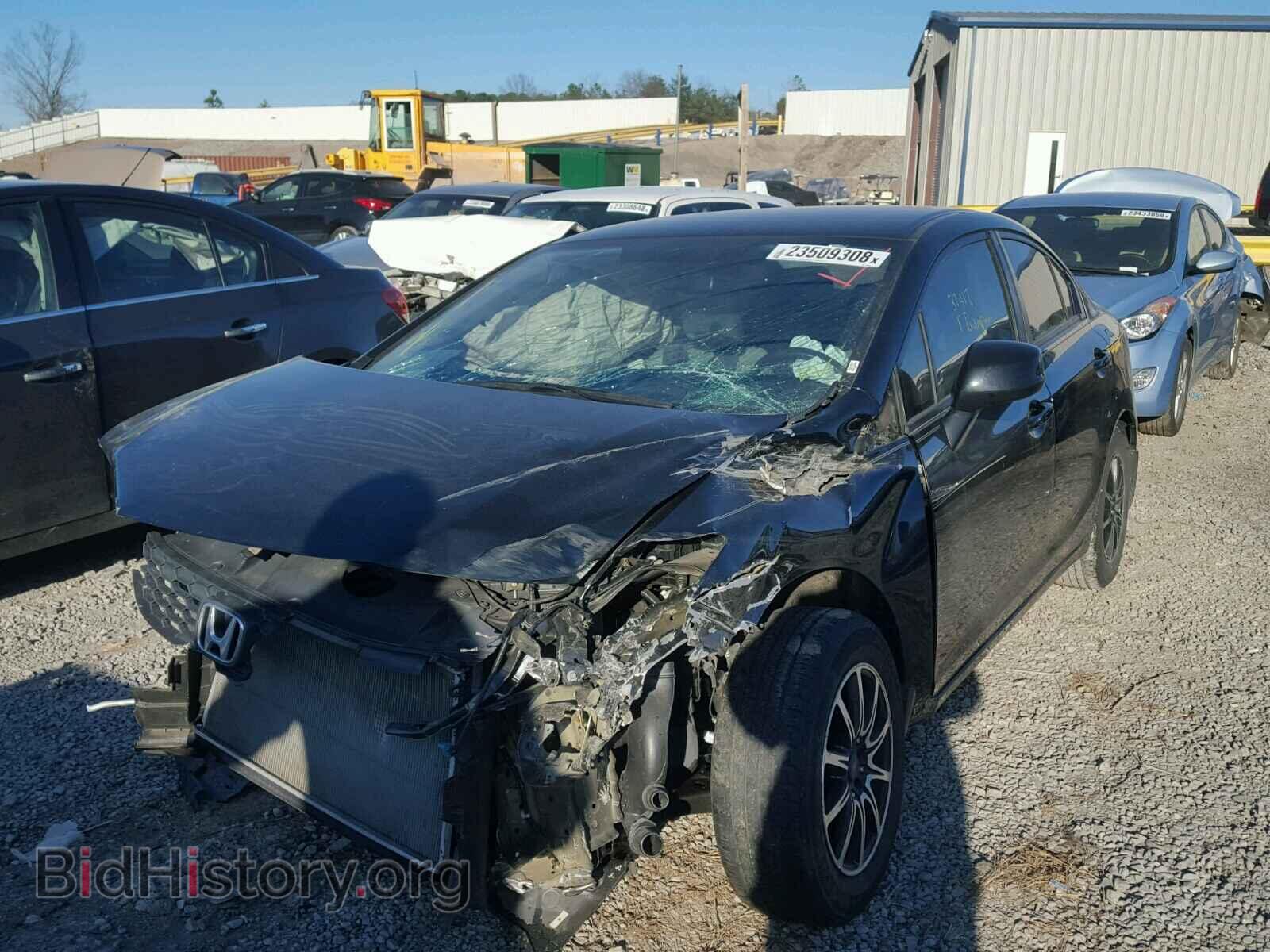 2013 HONDA CIVIC - VIN: 2HGFB2F57DH506589 - Фото 2