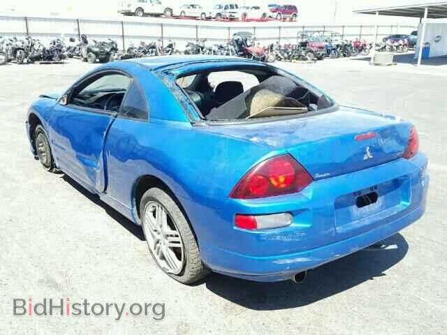 2002 MITSUBISHI ECLIPSE - VIN: 4A3AC84H42E075233 - Фото 3