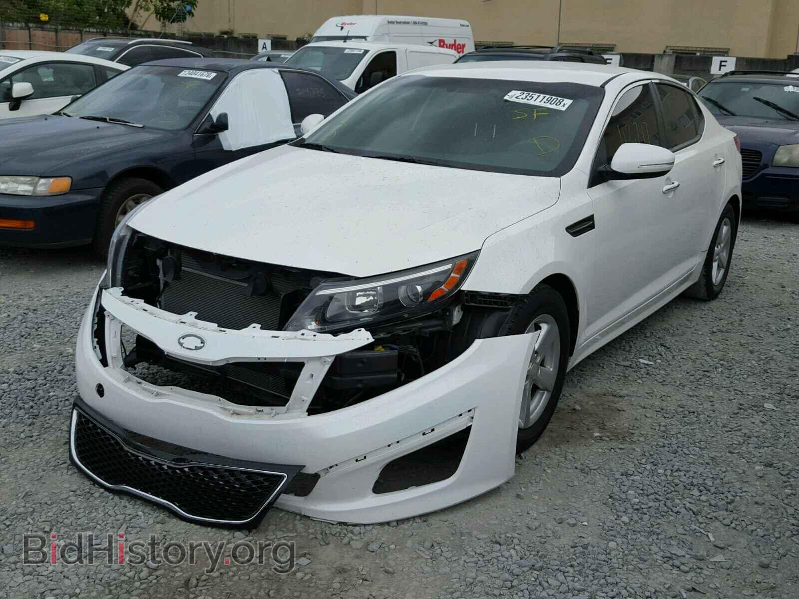 2015 KIA OPTIMA - VIN: KNAGM4A76F5596665 - Фото 2