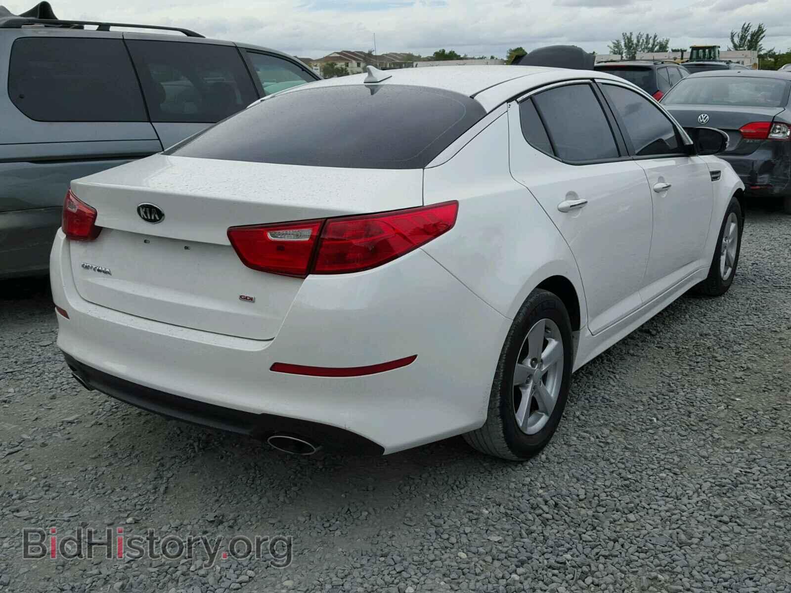 2015 KIA OPTIMA - VIN: KNAGM4A76F5596665 - Фото 4
