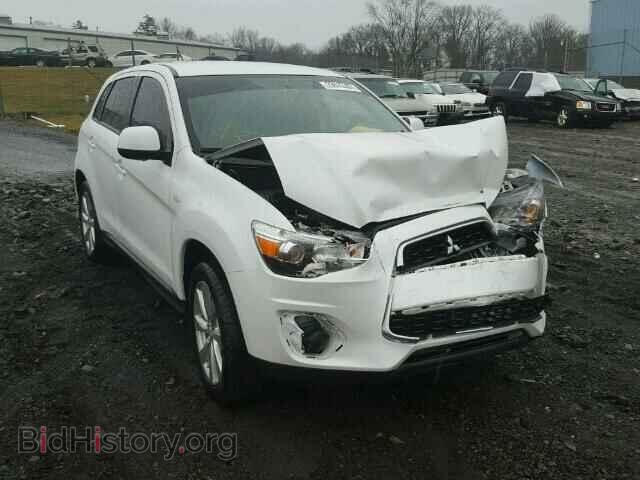 Photo 4A4AP3AU5EE001764 - MITSUBISHI OUTLANDER 2014