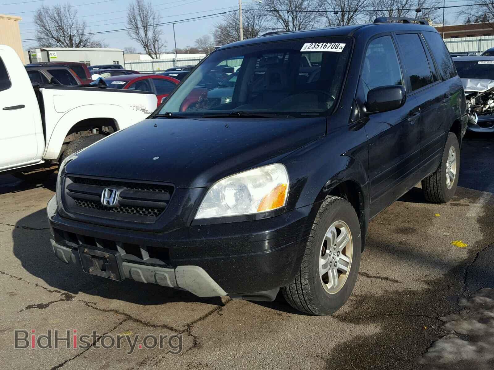 2005 HONDA PILOT - VIN: 5FNYF185X5B046337 - Фото 2