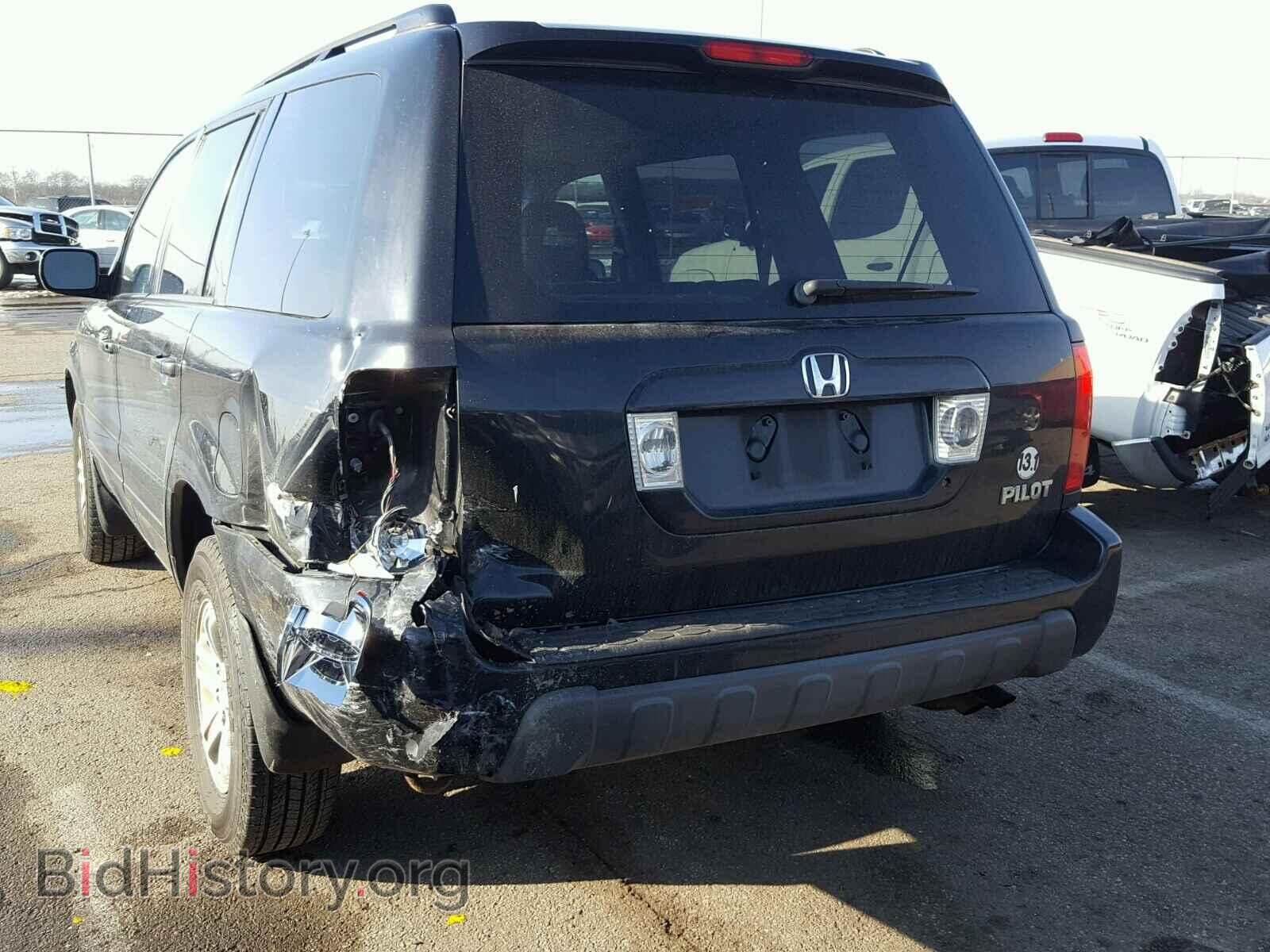 2005 HONDA PILOT - VIN: 5FNYF185X5B046337 - Фото 3