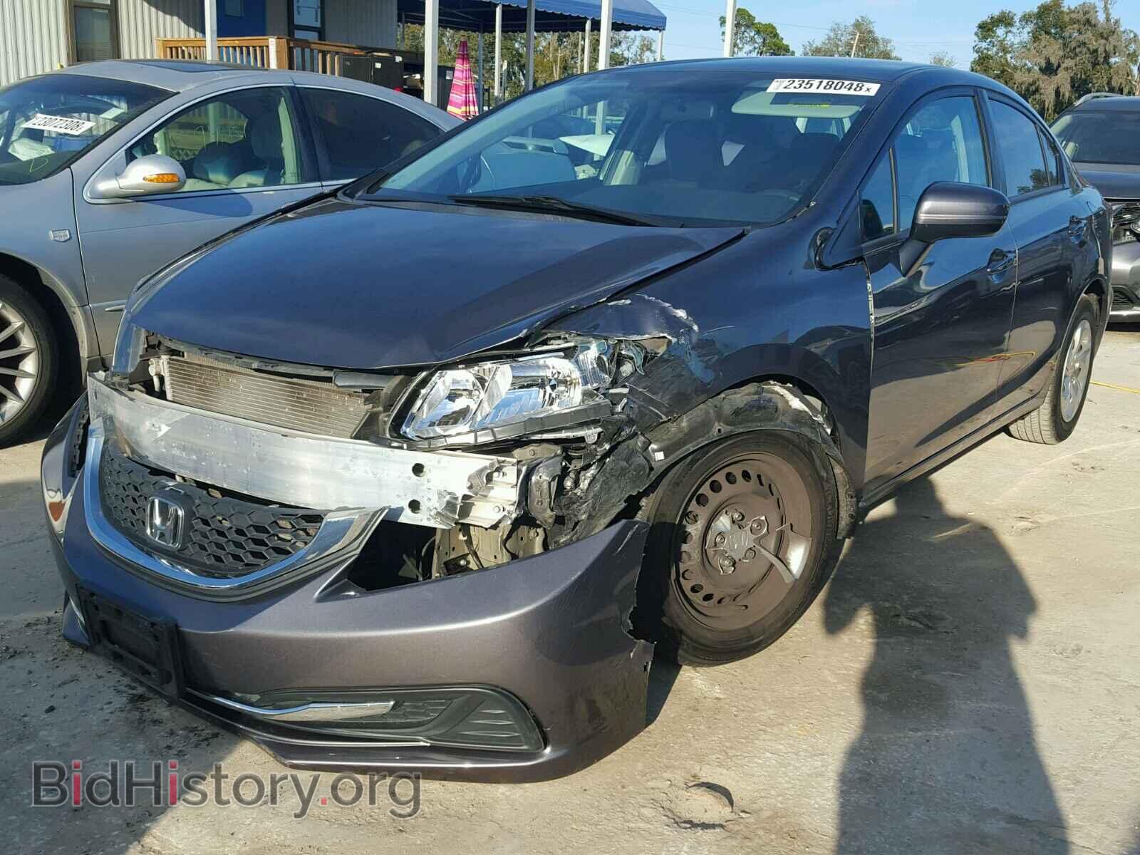 2014 HONDA CIVIC - VIN: 19XFB2F56EE229722 - Фото 2