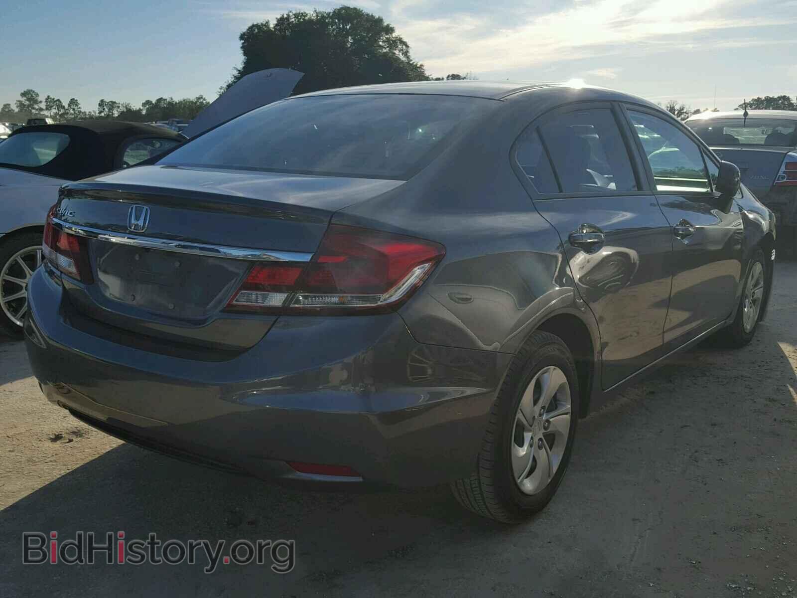 2014 HONDA CIVIC - VIN: 19XFB2F56EE229722 - Фото 4