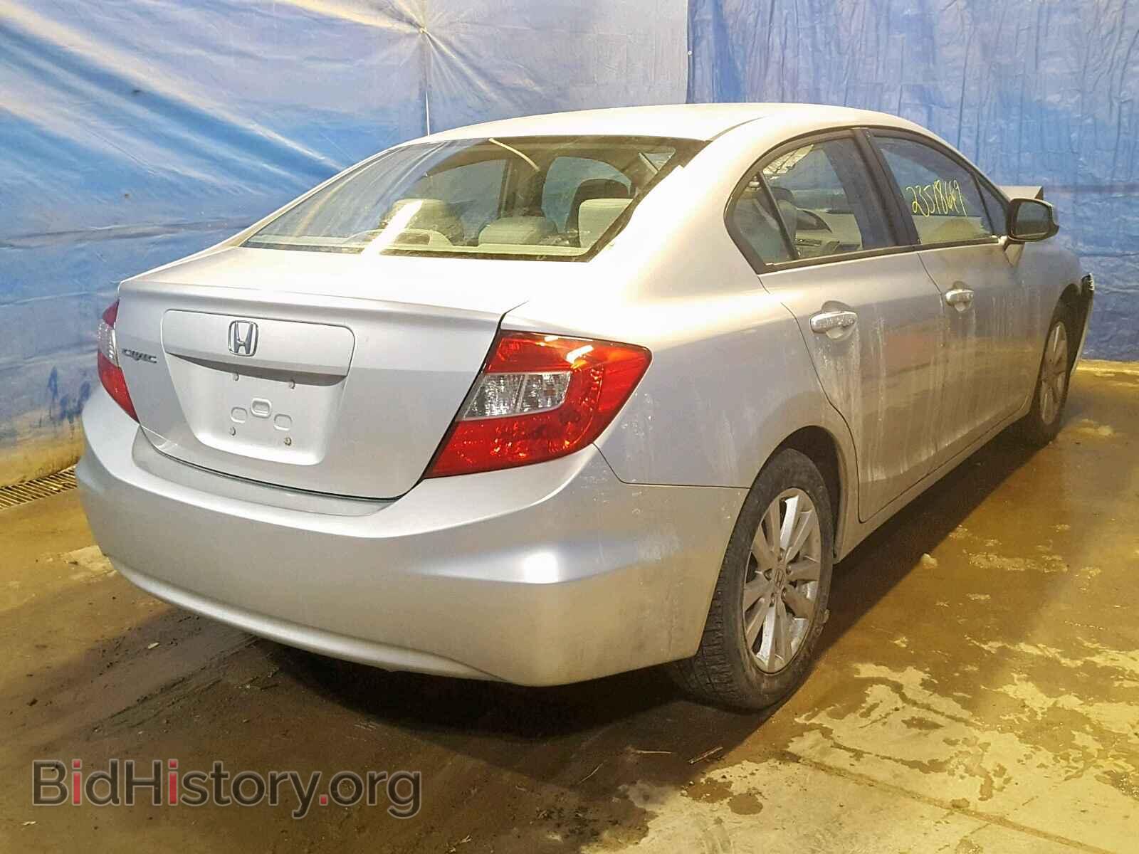2012 HONDA CIVIC - VIN: 2HGFB2F81CH522604 - Фото 4
