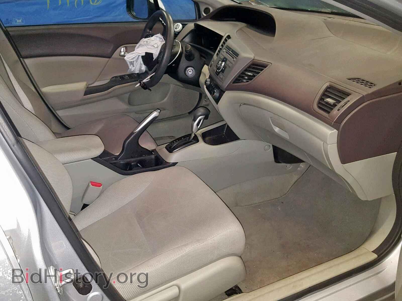 2012 HONDA CIVIC - VIN: 2HGFB2F81CH522604 - Фото 5