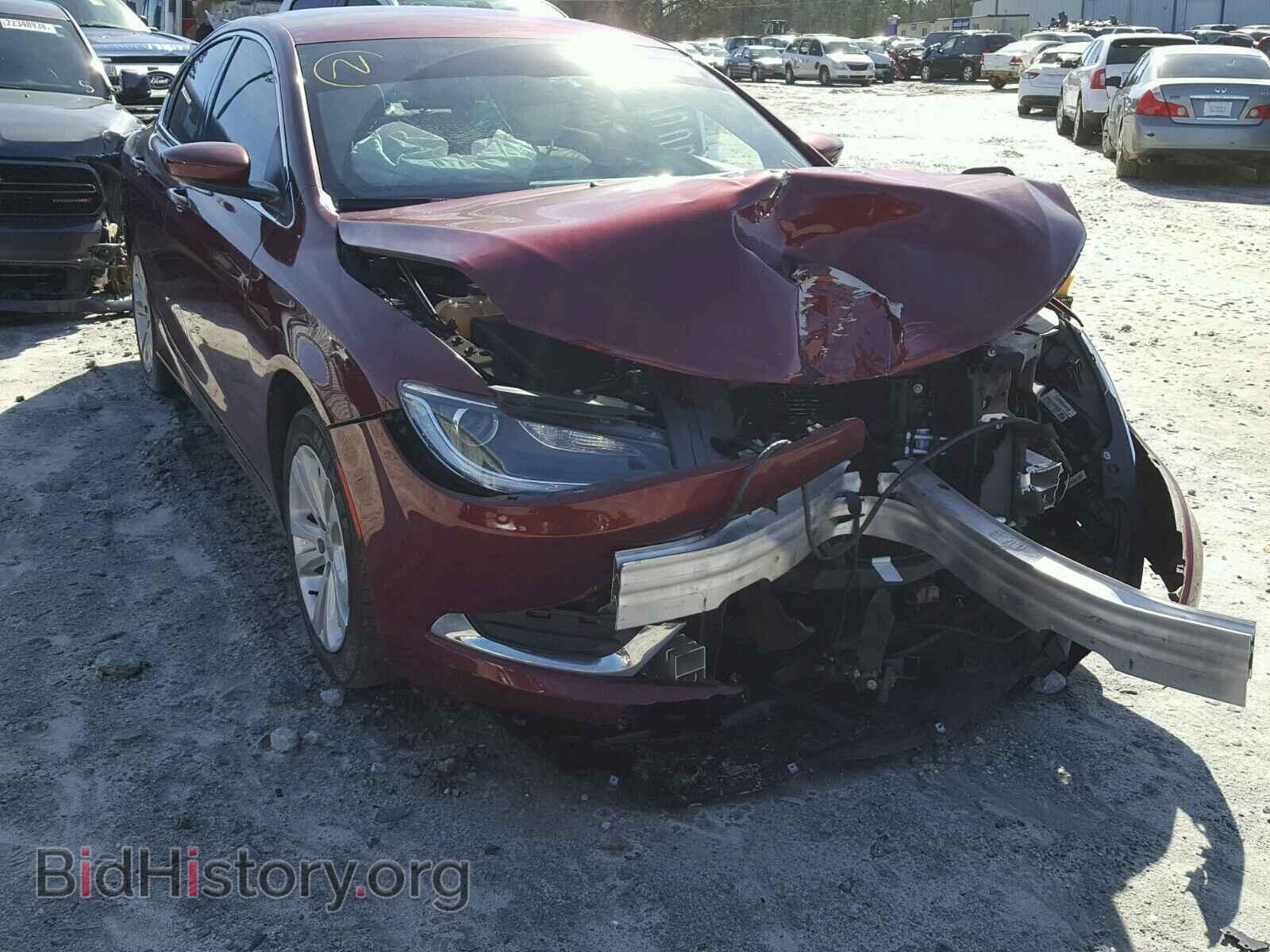 Фотография 1C3CCCAB0GN169460 - CHRYSLER 200 2016