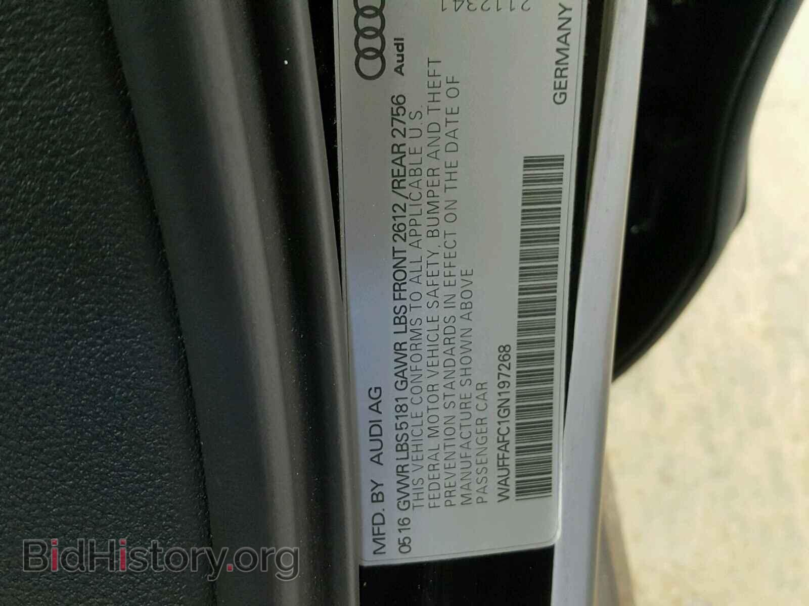 2016 AUDI A6 - VIN: WAUFFAFC1GN197268 - Photo 10