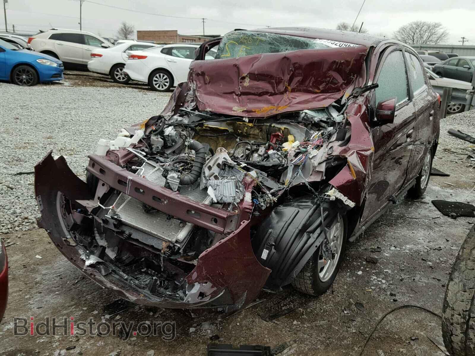 2017 MITSUBISHI MIRAGE - VIN: ML32A4HJ0HH016922 - Фото 2