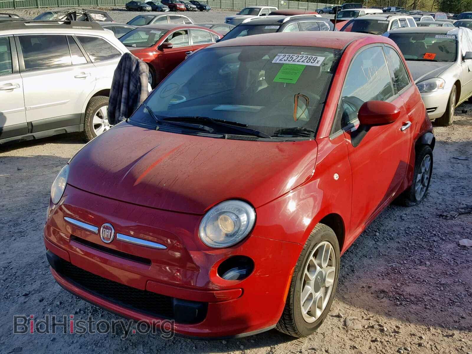 2015 FIAT 500 - VIN: 3C3CFFAR8FT537064 - Фото 2