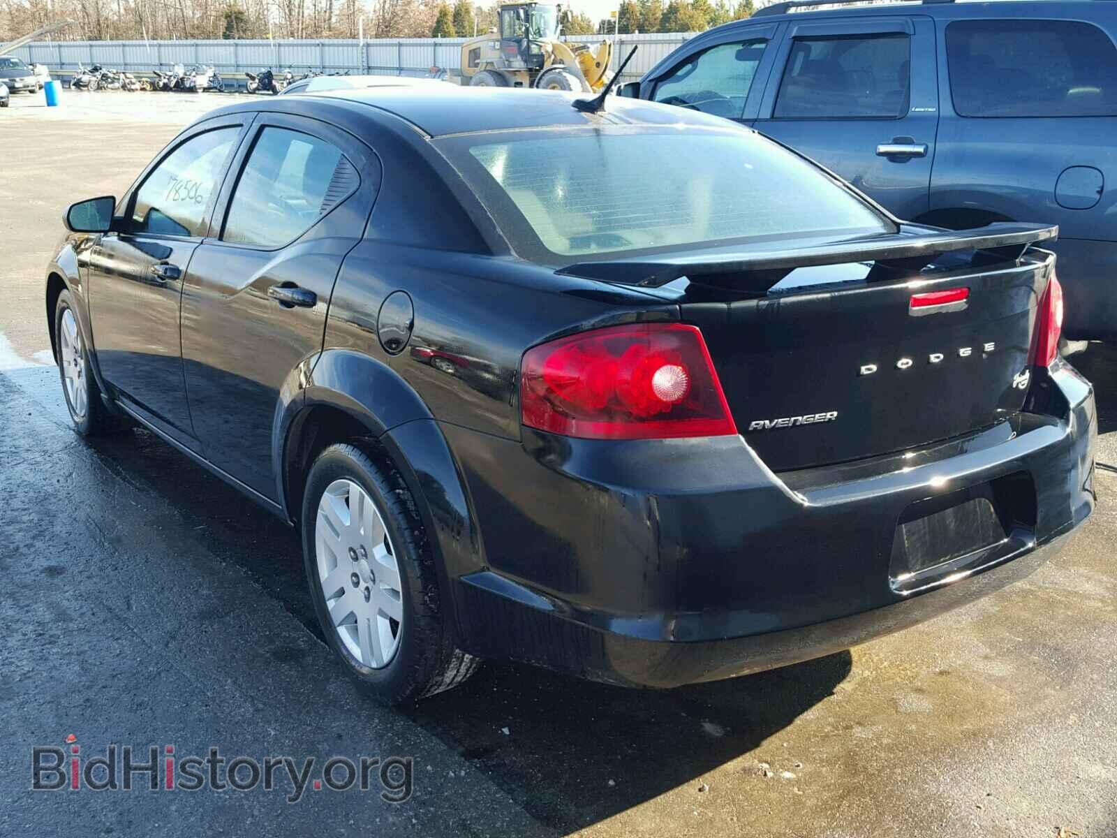 2014 DODGE AVENGER - VIN: 1C3CDZAB6EN216150 - Фото 3
