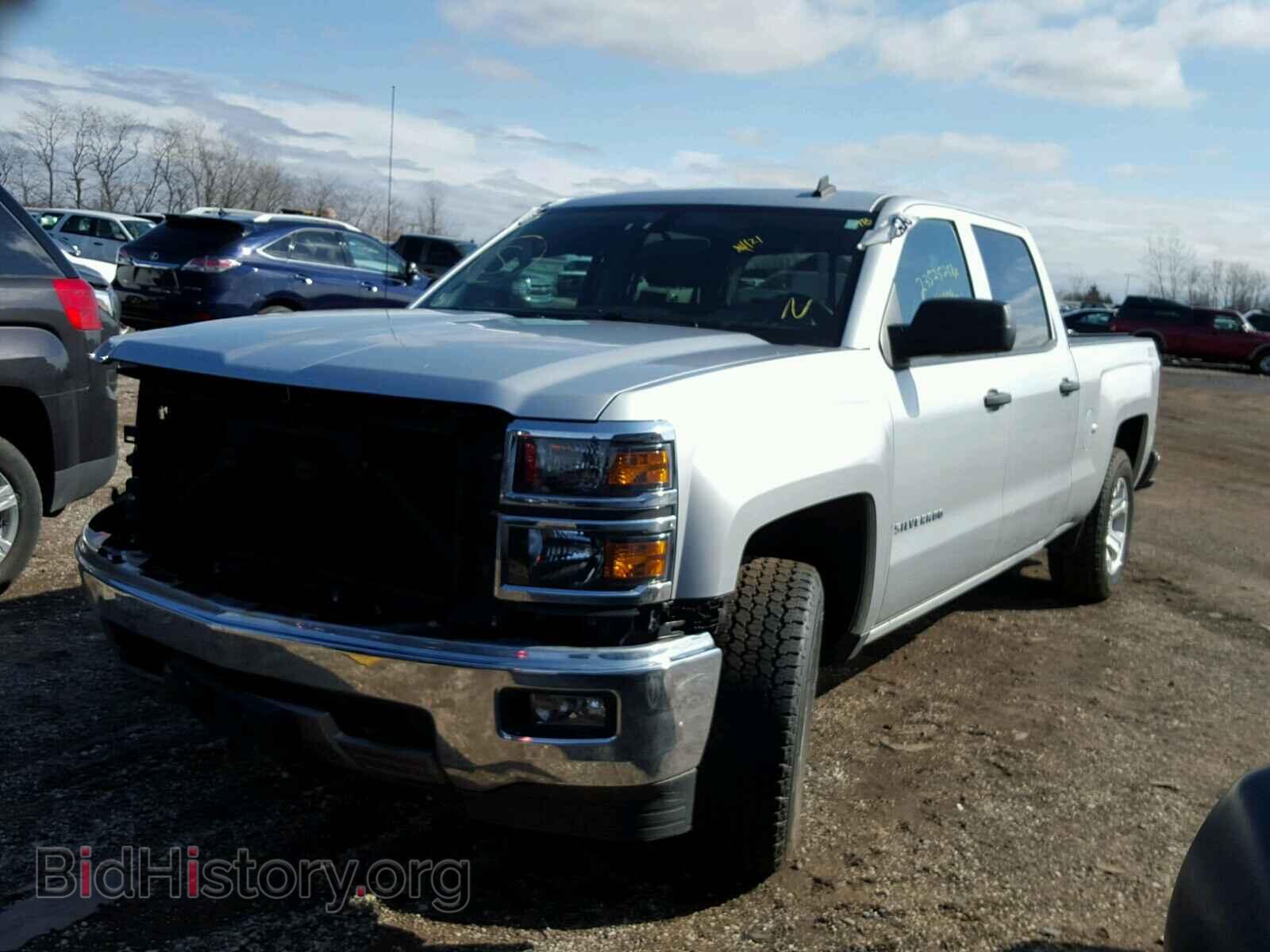 2014 CHEVROLET SILVERADO - VIN: 3GCUKREC2EG159706 - Фото 2