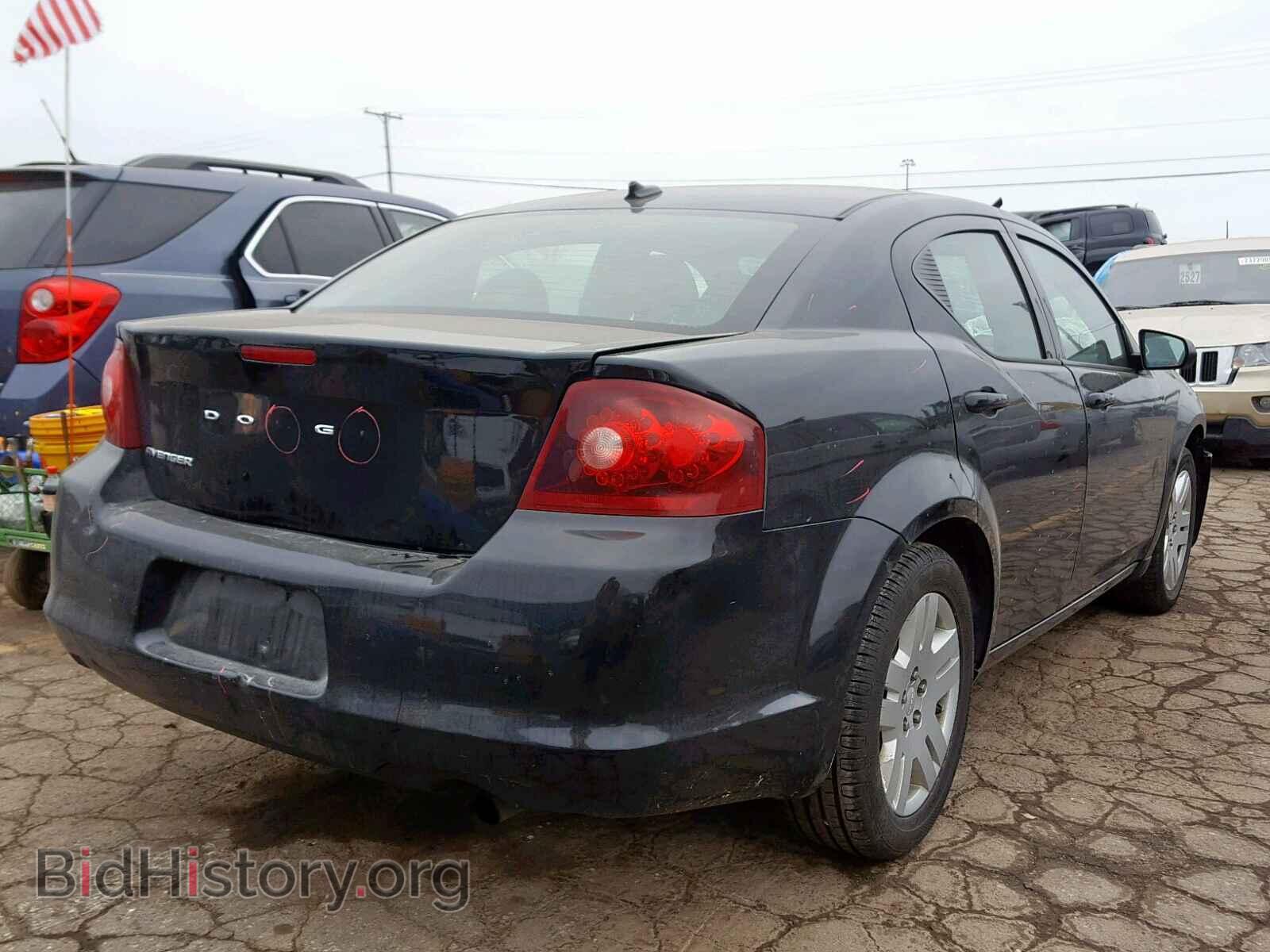 2011 DODGE AVENGER - VIN: 1B3BD4FB7BN608148 - Фото 4