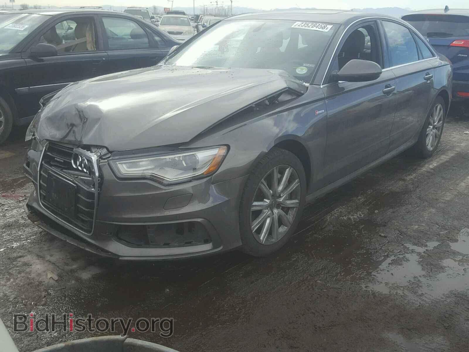 2012 AUDI A6 - VIN: WAUHGAFC2CN096966 - Фото 2