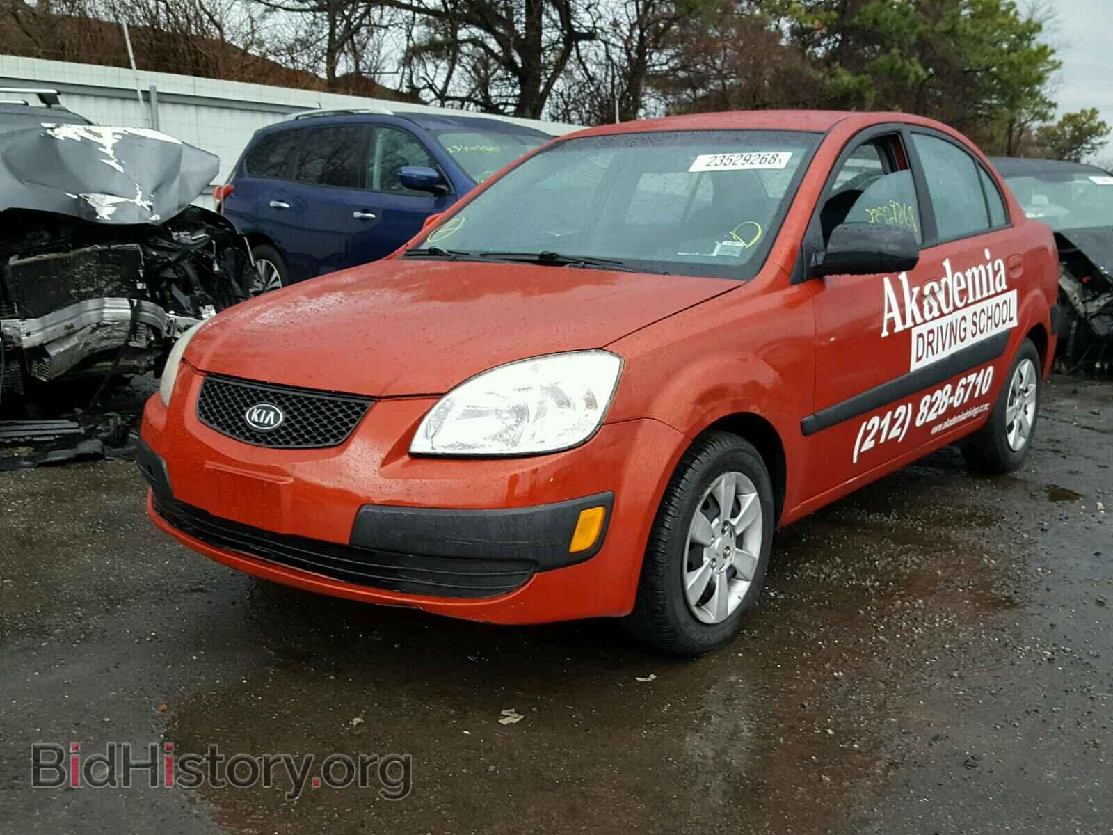 2007 KIA RIO BASE - VIN: KNADE123776253529 - Фото 2