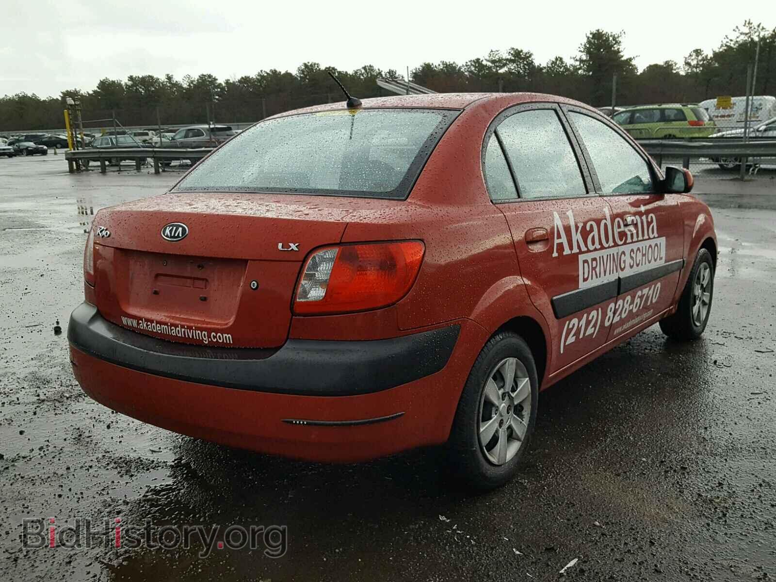 2007 KIA RIO BASE - VIN: KNADE123776253529 - Фото 4
