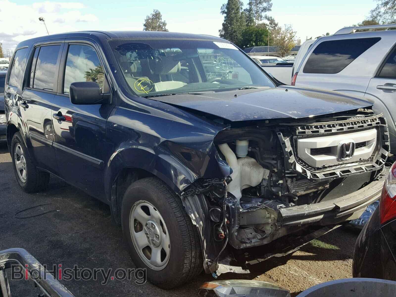 Photo 5FNYF3H26BB021884 - HONDA PILOT 2011