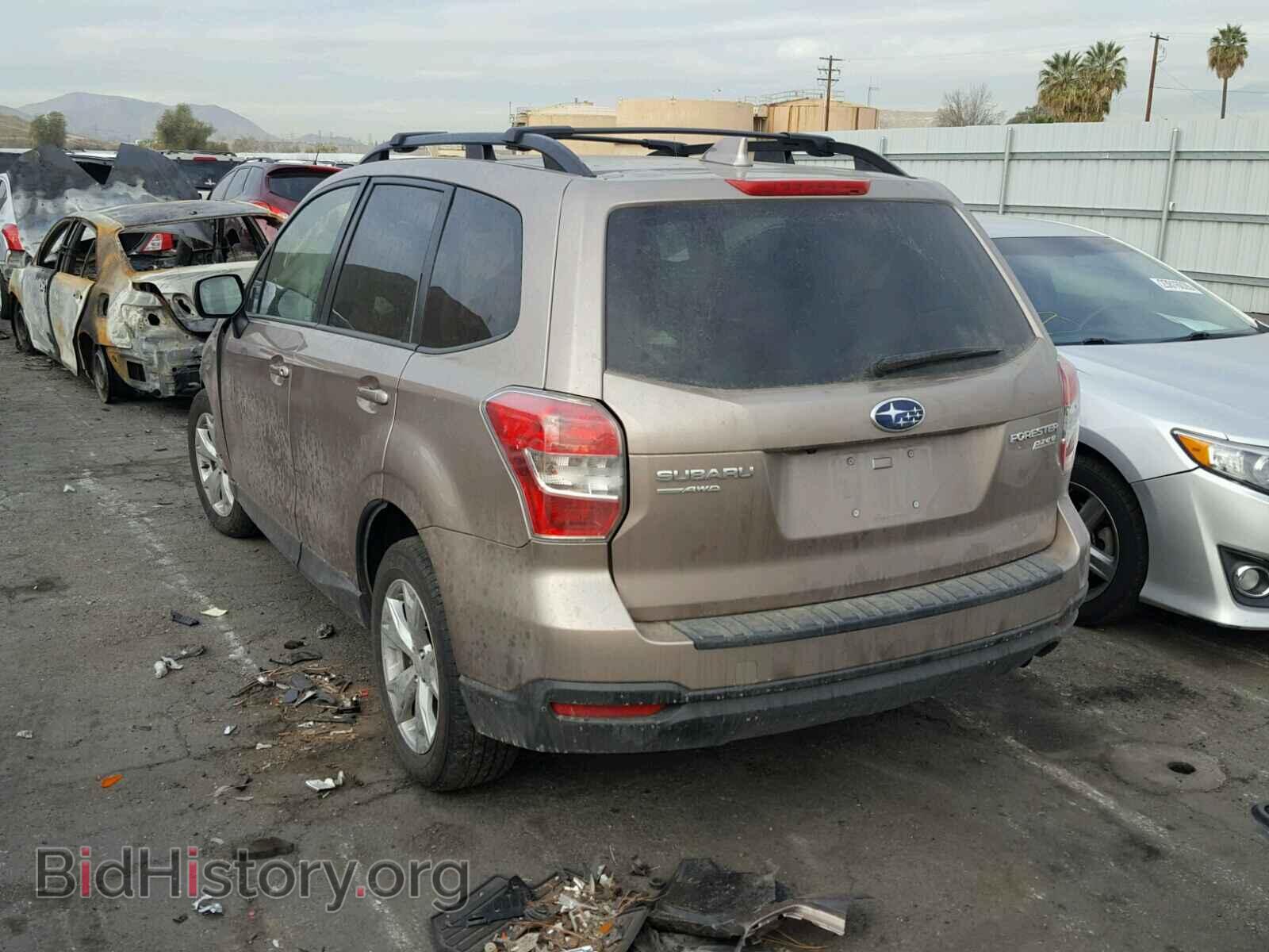 2016 SUBARU FORESTER - VIN: JF2SJAFC8GH494747 - Фото 3
