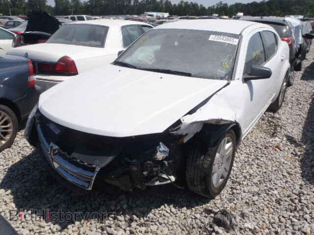 2012 DODGE AVENGER - VIN: 1C3CDZAB7CN285622 - Photo 2