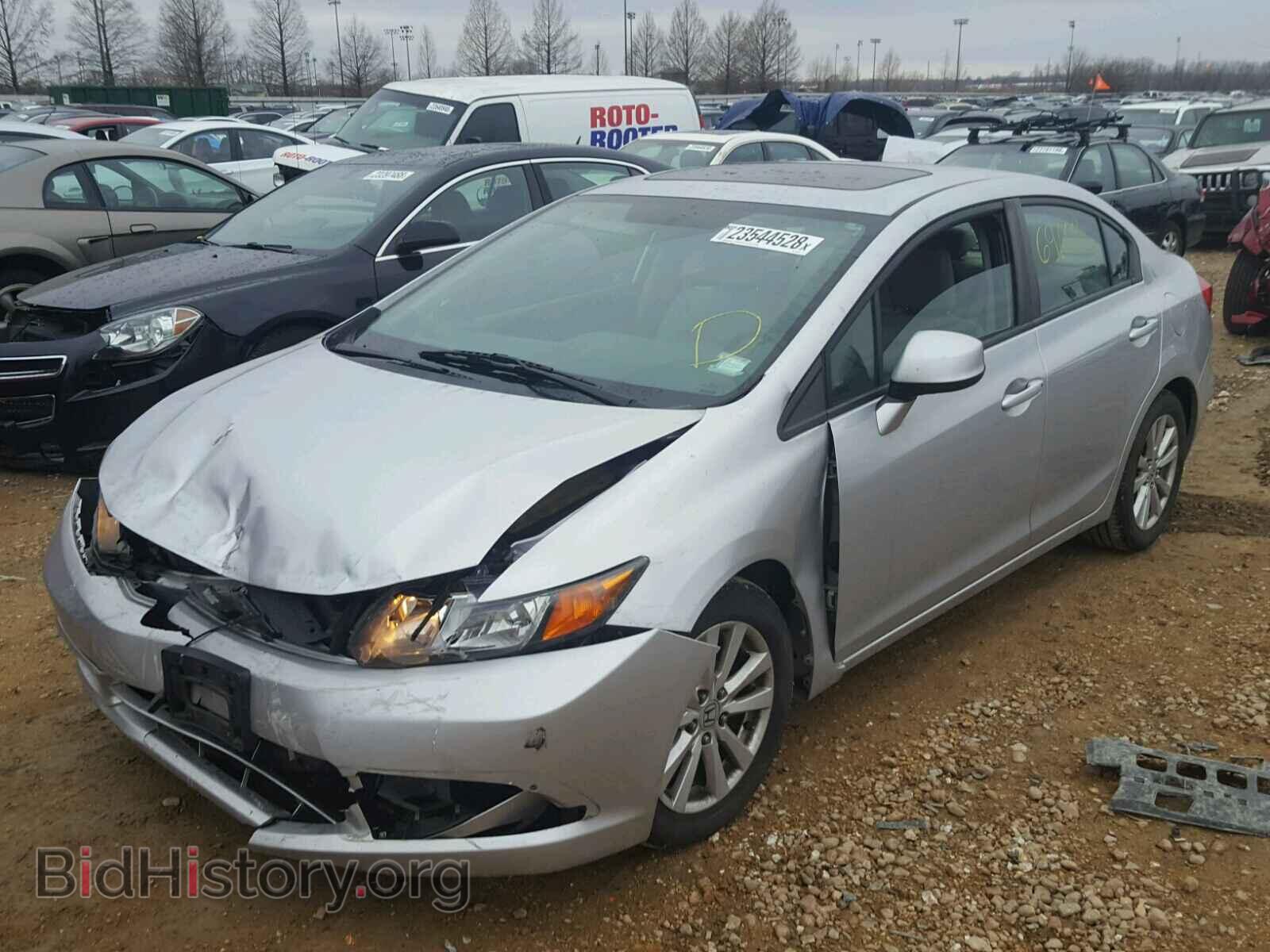 2012 HONDA CIVIC - VIN: 19XFB2F97CE022367 - Фото 2