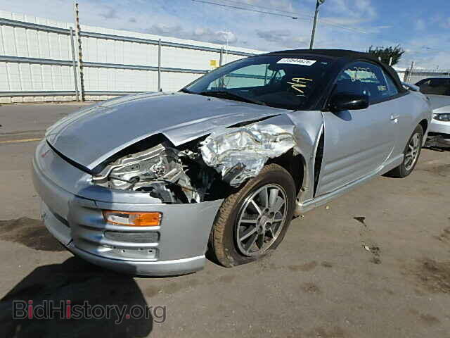2001 MITSUBISHI ECLIPSE - VIN: 4A3AE85H31E178294 - Photo 2