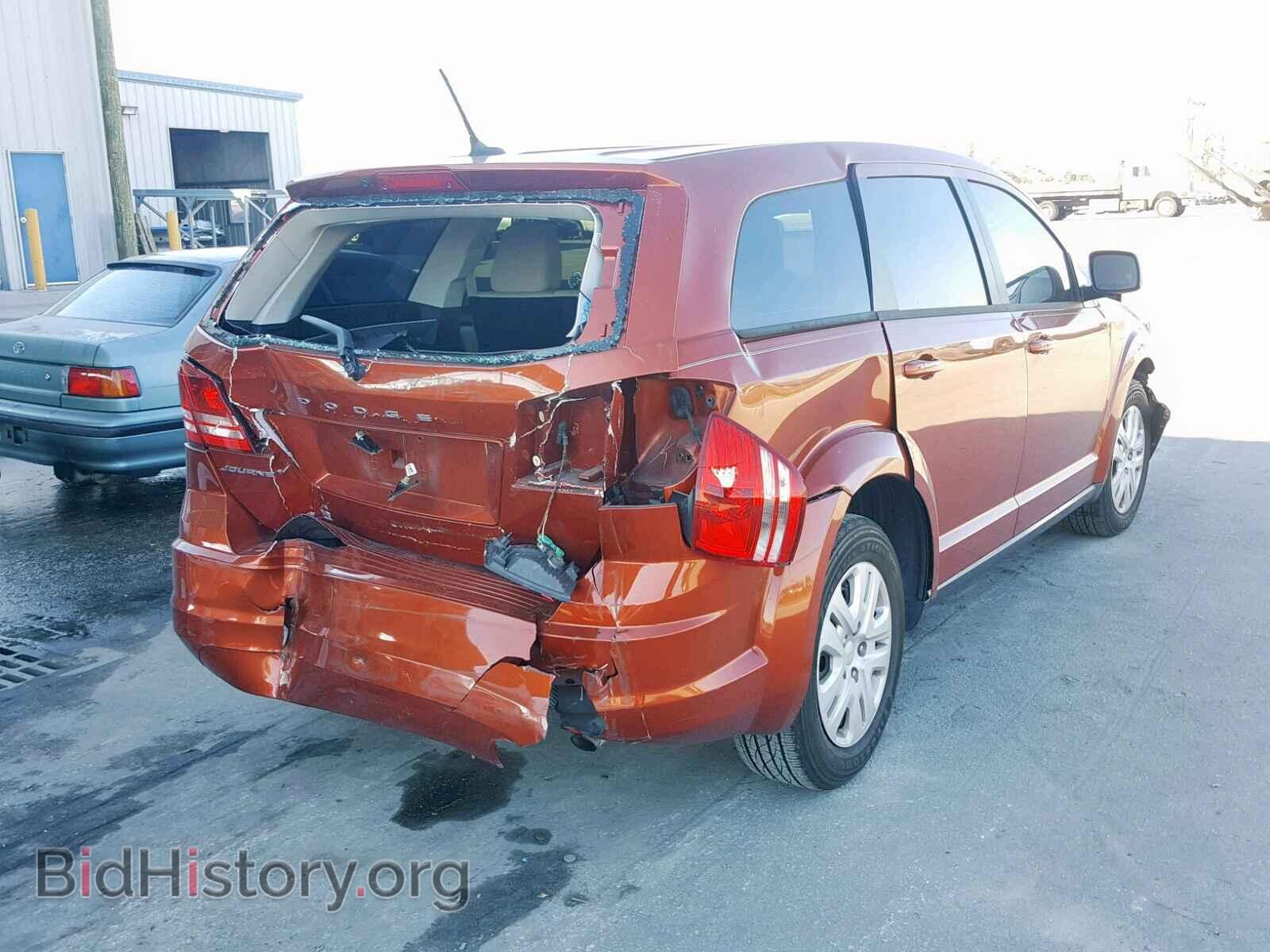 2014 DODGE JOURNEY SE - VIN: 3C4PDCAB8ET173375 - Фото 4