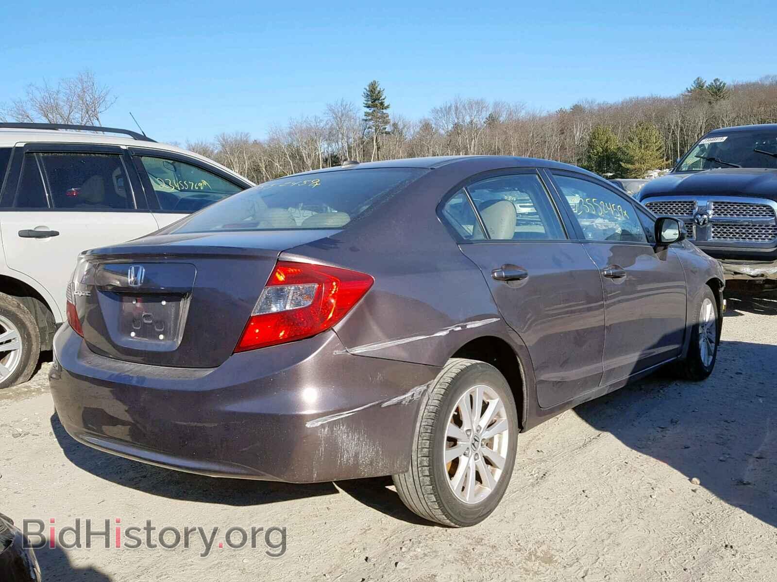2012 HONDA CIVIC - VIN: 2HGFB2F9XCH526613 - Фото 4