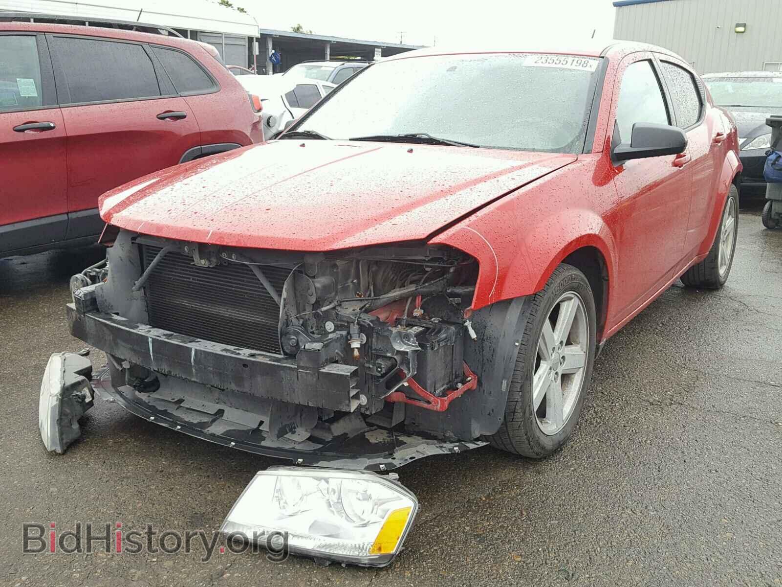 2013 DODGE AVENGER - VIN: 1C3CDZAB3DN593887 - Фото 2