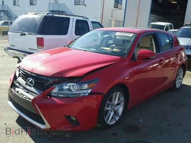 2014 LEXUS CT 200 - VIN: JTHKD5BH8E2186331 - Фото 2