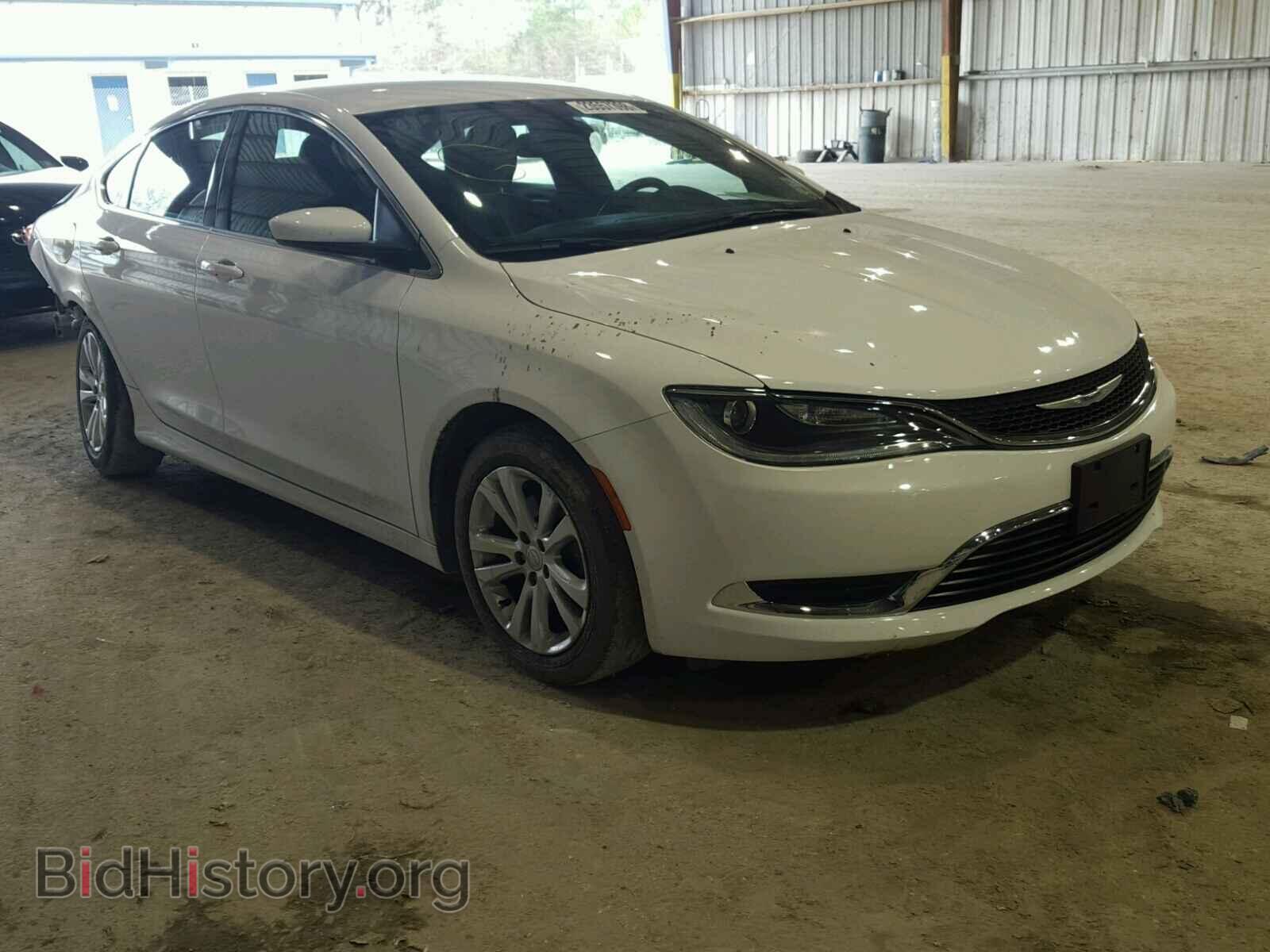 Фотография 1C3CCCAB5GN106466 - CHRYSLER 200 2016
