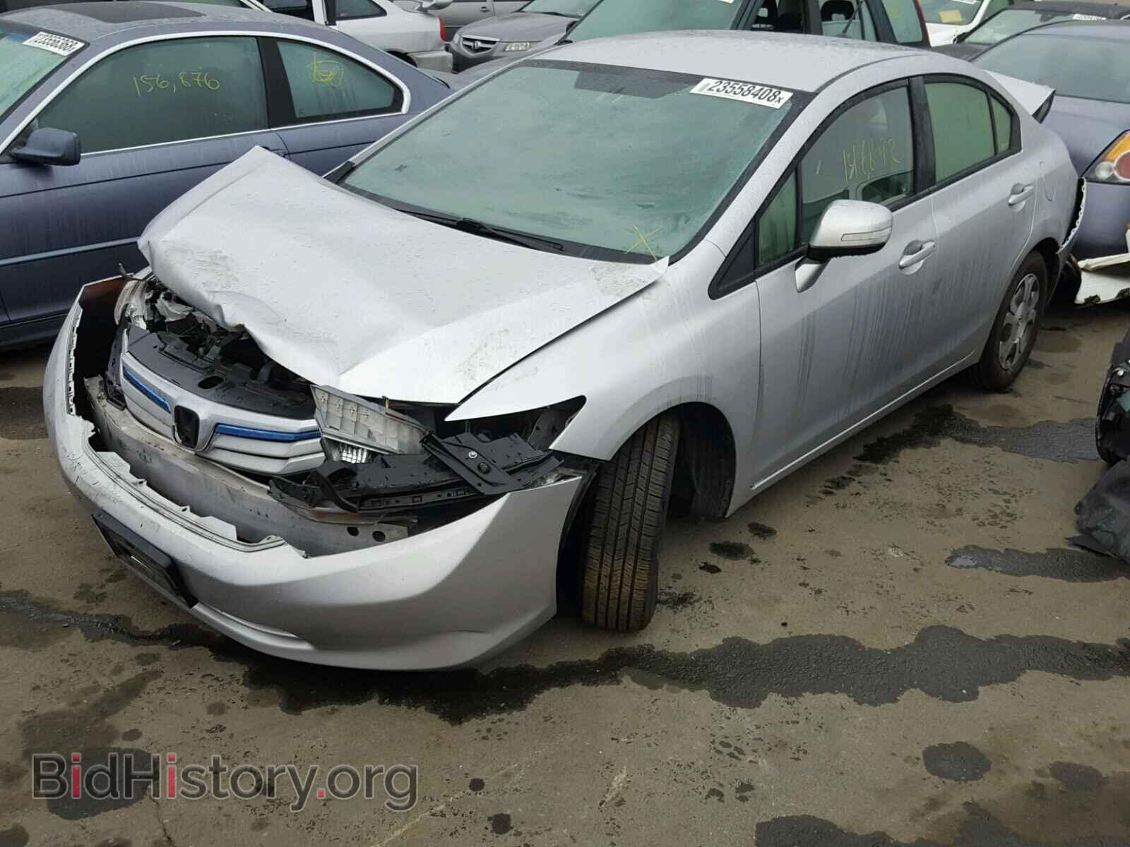 2012 HONDA CIVIC - VIN: JHMFB4F32CS009108 - Фото 2