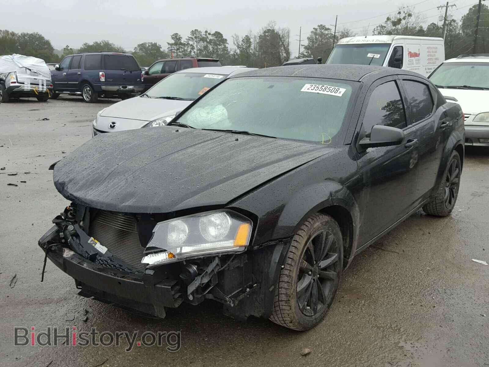 2014 DODGE AVENGER - VIN: 1C3CDZAB4EN165523 - Фото 2