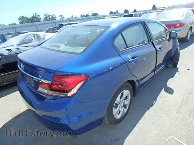 2013 HONDA CIVIC - VIN: 19XFB2F53DE245973 - Фото 4