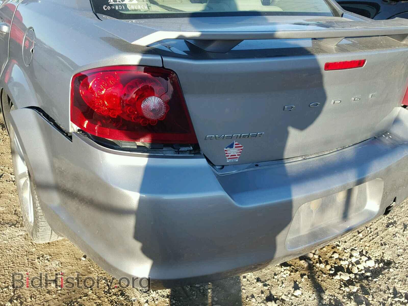 2013 DODGE AVENGER - VIN: 1C3CDZAG8DN510711 - Фото 9