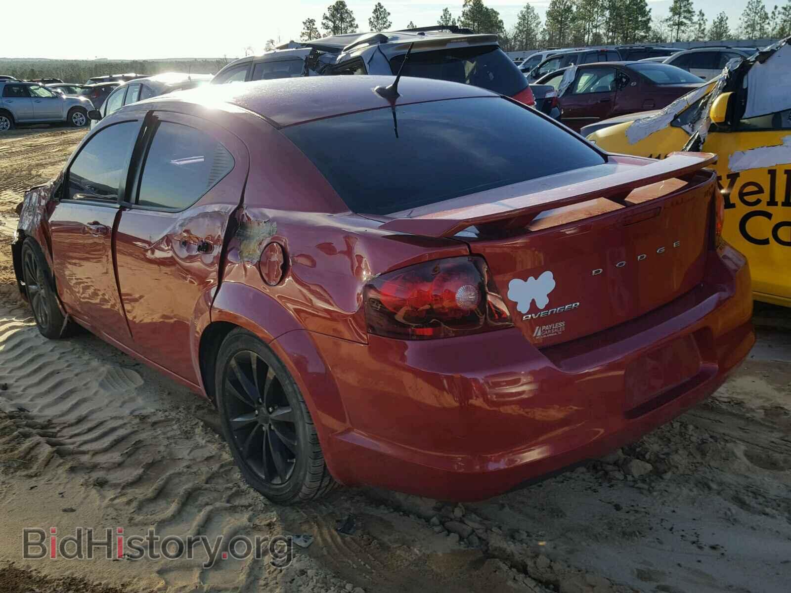 2014 DODGE AVENGER - VIN: 1C3CDZAB3EN181115 - Фото 3
