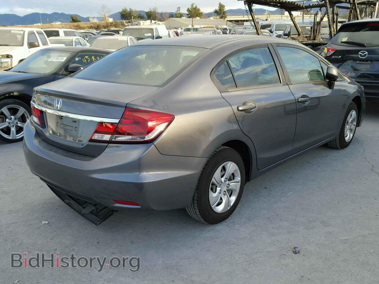 2013 HONDA CIVIC - VIN: 19XFB2F54DE293532 - Фото 4