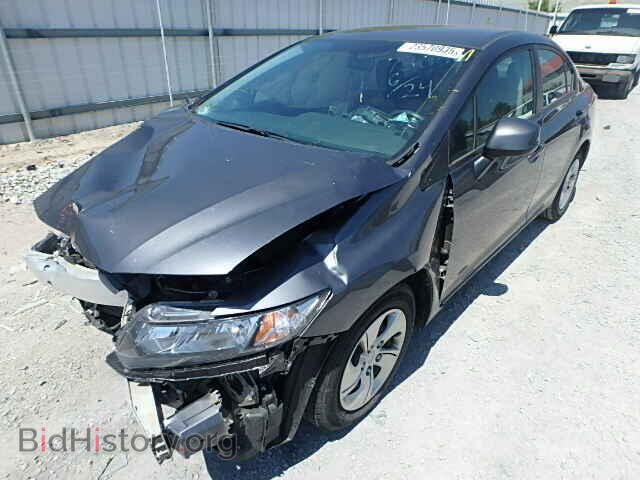 2013 HONDA CIVIC - VIN: 19XFB2F54DE027363 - Фото 2